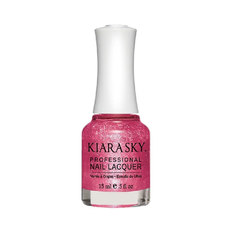 nail polish deep flood-Kiara Sky Nail Lacquer - 422 Pink Lipstick