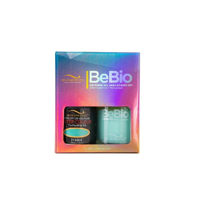 nail polish steep ridge-BE BIO GEL DOU 21 AQUA