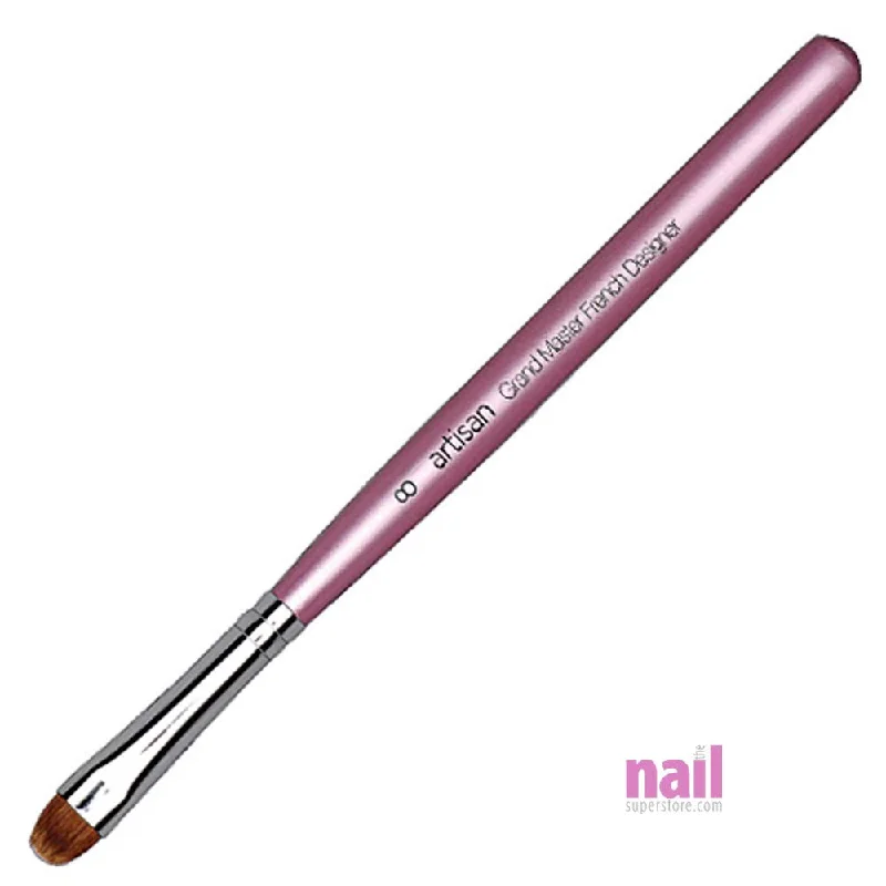 Artisan French Manicure Brush | GrandMaster Kolinsky Series - Size #8 - Each